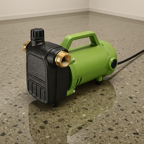 3/4 HP Super‑Max 1″ Non‑Submersible Water Transfer Pump Model 58033 – 2700 GPH Self‑Priming Utility Pump for Flooded Basements, Pools, Water Heaters, Irrigation. Cast Iron Compatible w/DRUMMOND Pumps