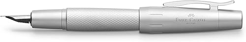 Miniatura 2 de Faber-Castell E-motion EF - Pluma estilográfica, color plata pura