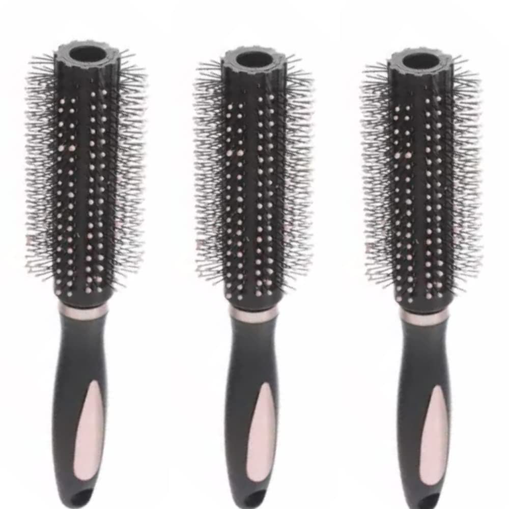 Feelhigh Professional Anti-Static Round Hair Brush for Men and Women (MEDIUM, 4)