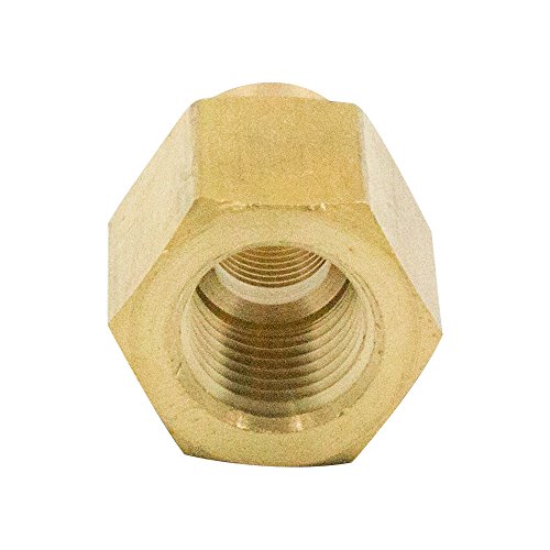 Brass REDUCING Coupling 1/4" X 1/8" Female NPT FNPT