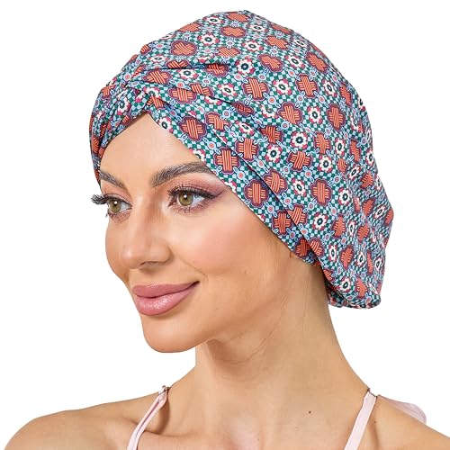 Adjustable Silk Bonnet Satin Curly Hair Wrap for Sleeping Women Anti-Frizz