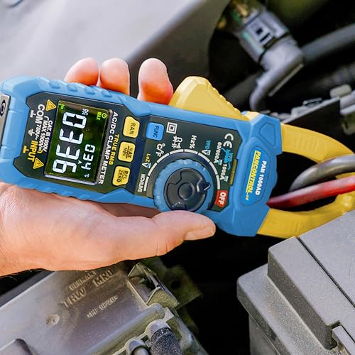 Pancontrol® PAN 1000AD Digital-Stromzange 1000A AC/DC True RMS + Einschaltstrommessung, LoZ, VFC | kontaktloser Spannungsprüfer & Phasenprüfer