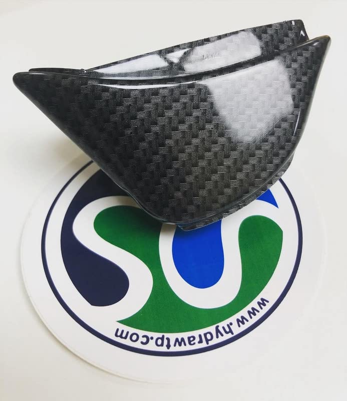 Pellicola Cubicatura Idrografia Hydrographics Hydrodipping Attivatore Activator Kit fibra di carbonio SILVER. Dimensioni: Larghezza: 100 cm. Lunghezza: 400 cm (HFC-097)