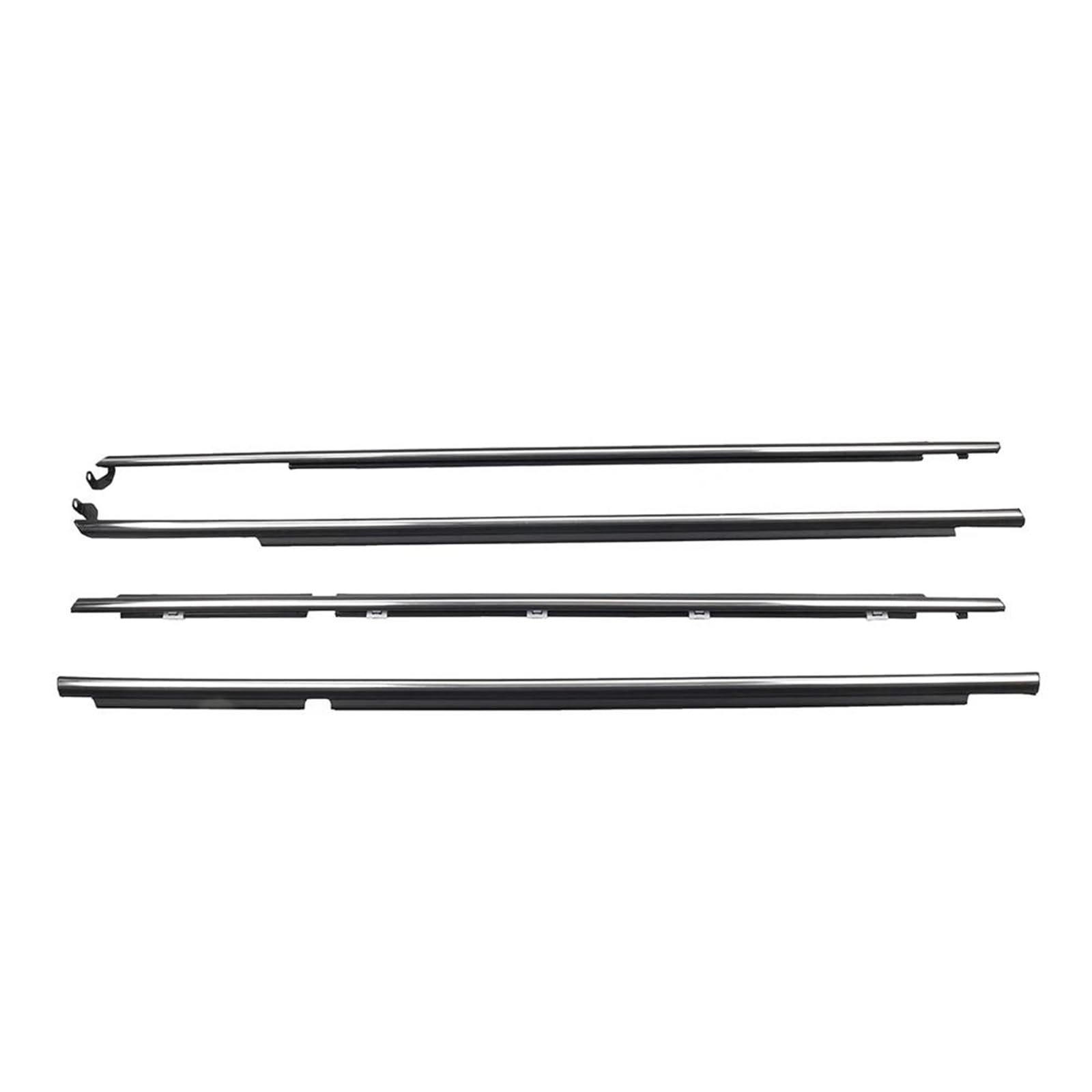 Ajohbm One Color For Toyota For Corolla Ae110 Ae111 Ae115 1995-2002 Car Window Weatherstrip Exterior Door Seal Belt Moulding Trim