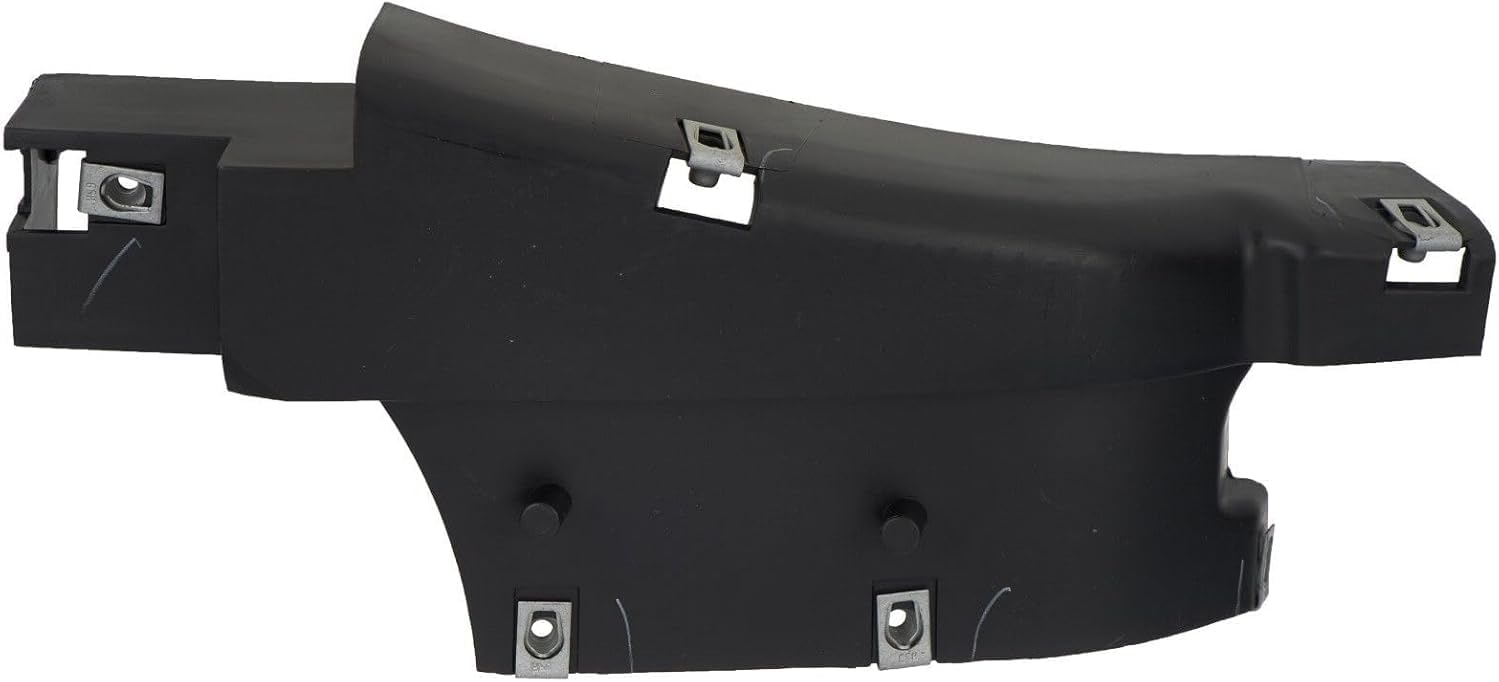 Front Left Driver Side Bumper Cover Support Mounting Bracket Replacement For 2002-2008 Dodge Ram 1500 Sport 2003-2009 Ram 2500 3500 Sport Pickup Truck Black Textured Plastic CH1042106 55077375AD