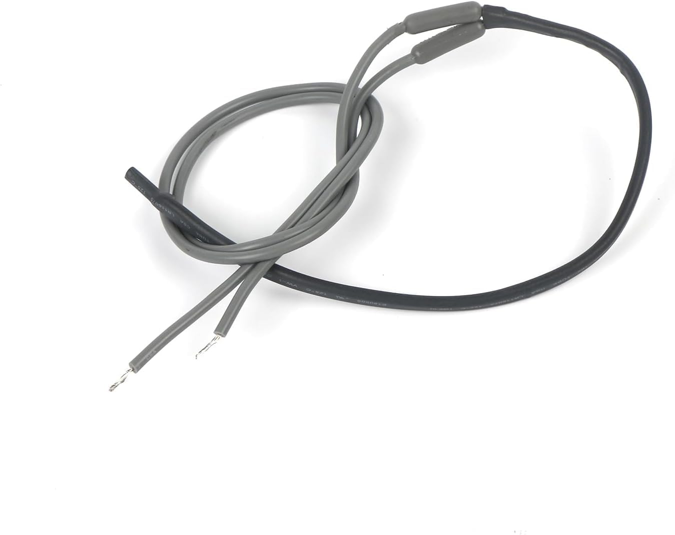 SH502 Auto Defrost Cable, Drain and Door Heater Wire Replacement for Supco Samsung and Most Refrigerators, 7/16-Inch Heater Head, 32-Inch Long, 120V, 15W, with 10 Zip Ties