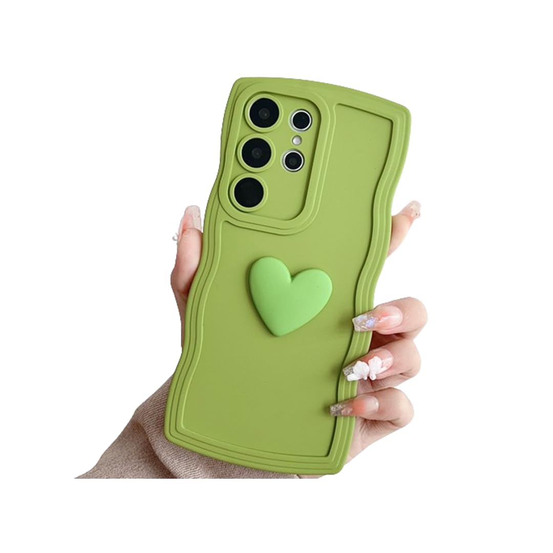 Amazon.co.jp: NICEHOLI Samsung Galaxy S21 用 ケース 波状