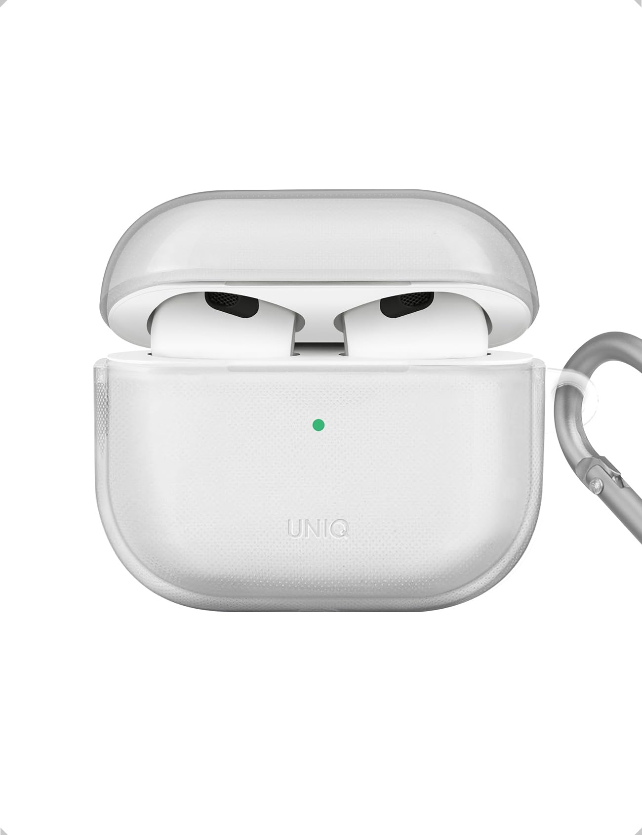 AirPods (第3世代) ホワイト 本体 UNIQカバー付 Amazon | 【UNIQ】 AirPods 3 対応 クリアケース ワイヤレス充電対応