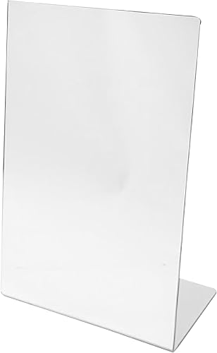 SSWBasics Espejo de piso de caballete acrílico - 12 pulgadas de ancho x 18 pulgadas de alto