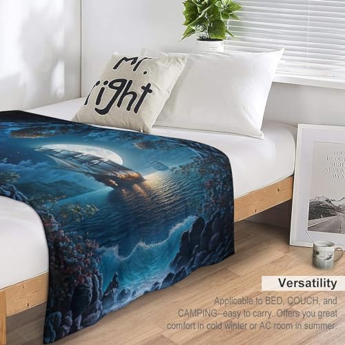 Manta de forro polar microfibra de 140x180 cm para cama y sofá 7
