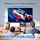 WOLFANG 17,5 Tragbarer DVD-Player mit 15,6 großem HD-Display, 5000mAh Akku, Keine Regionale Beschränkung, Zwei Stereolautsprecher, Unterstützt USB/SD-Karte/Sync-TV/Projektor-Bildschirm