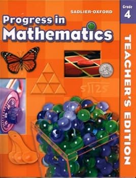 Spiral-bound Sadlier-Oxford Progress in Mathematics Grade 4 Textbook Teacher's Edition Book