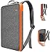 ZINZ Slim & Expandable Laptop Backpack Water Resistant Backpack Travel Backpack Compatible with MacBook Air/Pro/Neo 13-14 inch, XPS 13/14, Surface 13.5" and Most 13-14 Notebooks，G02OG01