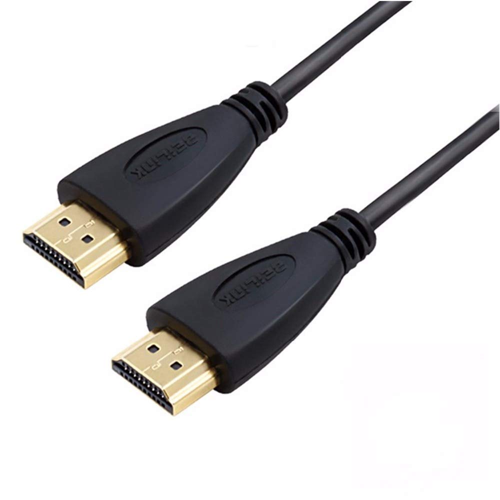 Alpes-HDMI Cables - Slim HDMI HDMI Cable 0.5M 1M 2M 3M 5M 8M 10M 15M 20M Gold Plated HDMI Cable UHD Splitter V1.4 HD 1080P 3D 4K for LCD HDTV PS3 (50CM)