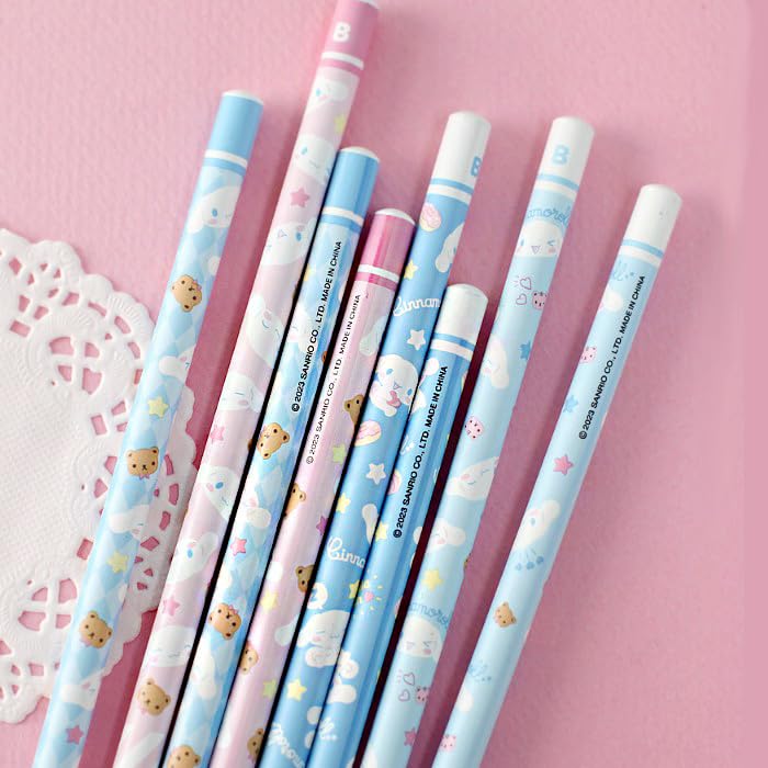 Set de 8 Lápices Florian Cute Kawaii Kitty Friends miniatura 4