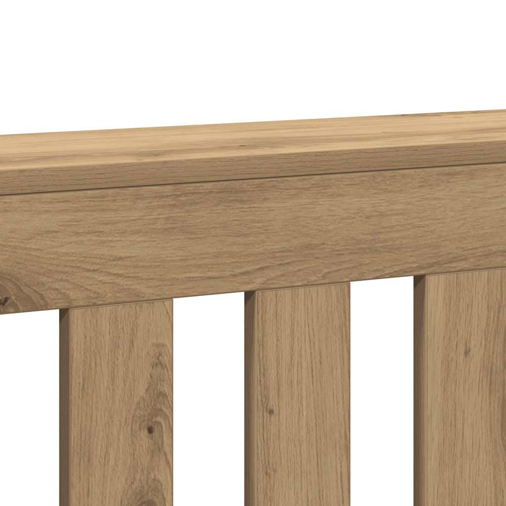 vidaXL Radiator Cover, Heater Cover for Living Room Hallway Slat Cabinet for Decorative Heater Shelf, Radiator Shelf - Image 6