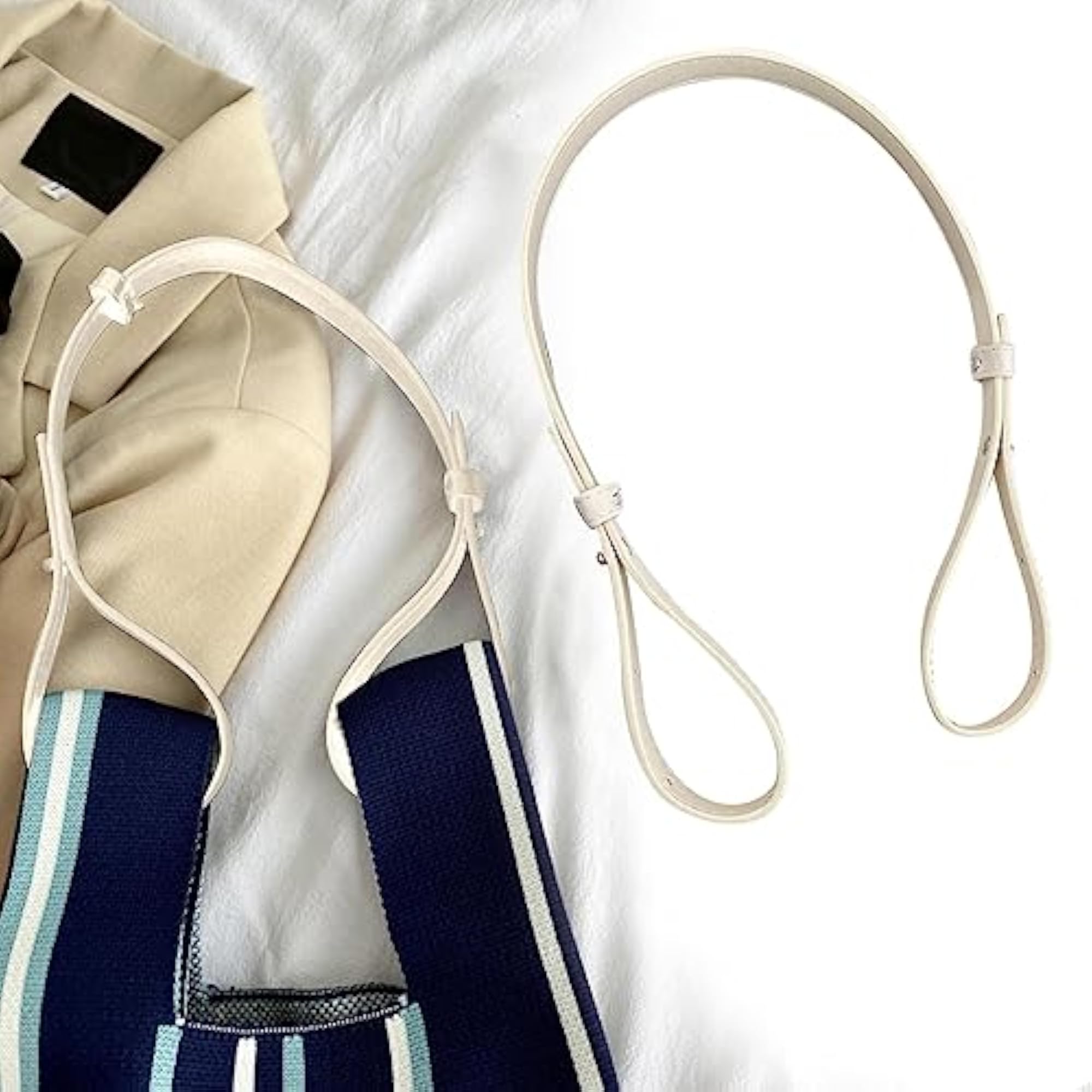 PU Leather Shoulder Strap Short Bag Straps for Tote Bag
