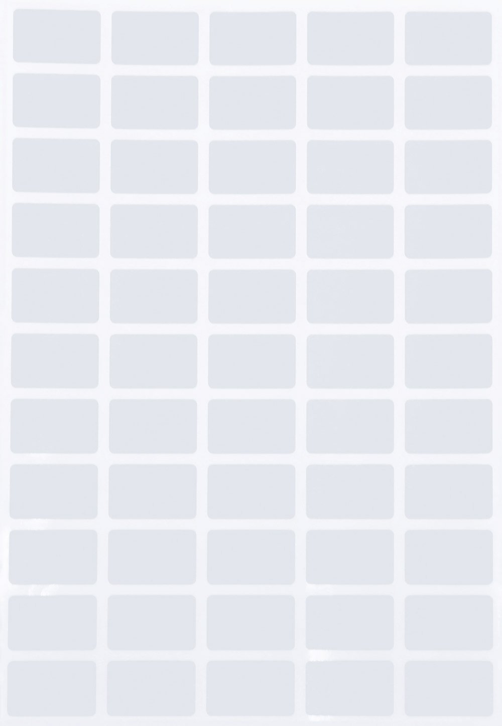 25.5mm Removable White Color-Code Dot Labels - Clean-Remove Adhesive (2.55cm x 1.6cm) - 550 Pack by Royal Green