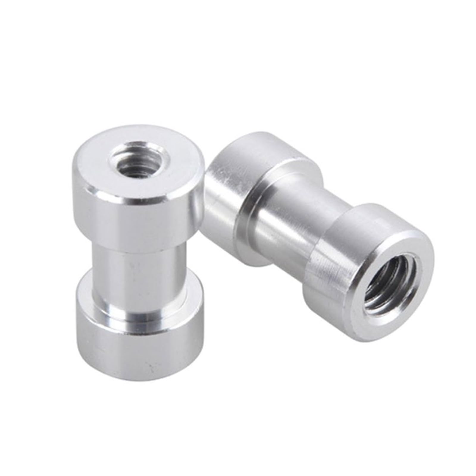 adaptador roscado, Adaptador de conversión rosca macho 1/4" metal doble(Package 2)