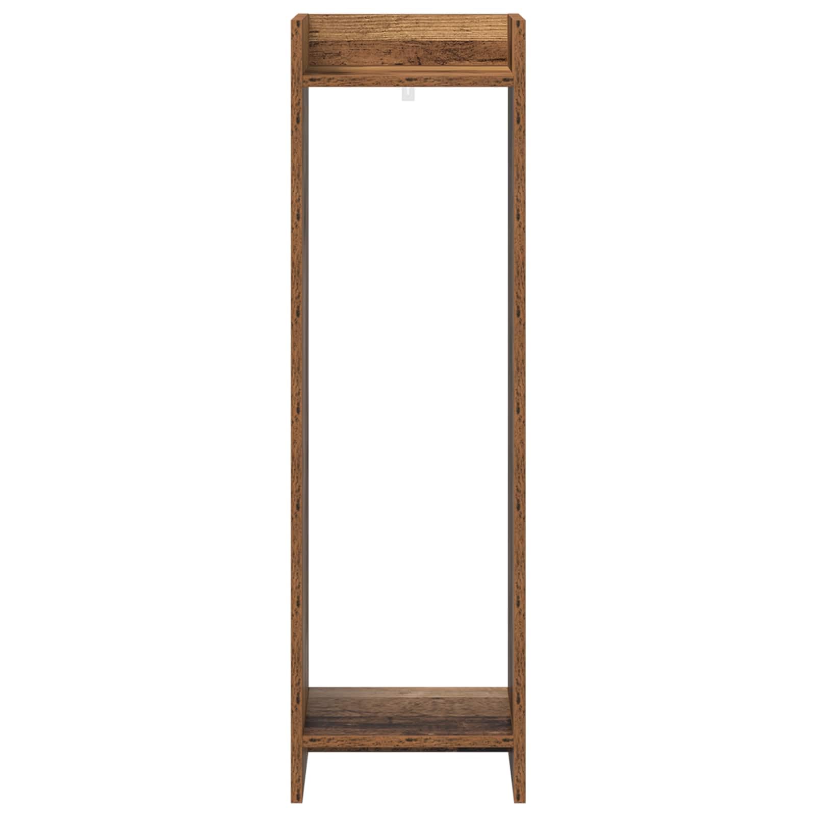 Stojak na rośliny 2 szt. 30 x 30 x 100 cm materiał drewnopochodny