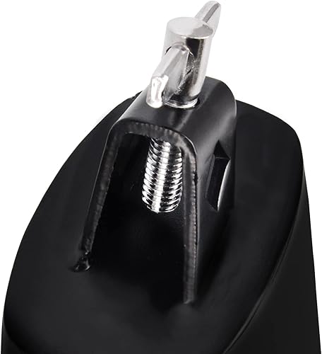 Miniatura 19 de Eastrock Campanas de vaca de acero de metal de 4 pulgadas fabricantes de ruido cencerro de percusión de mano con palo para batería