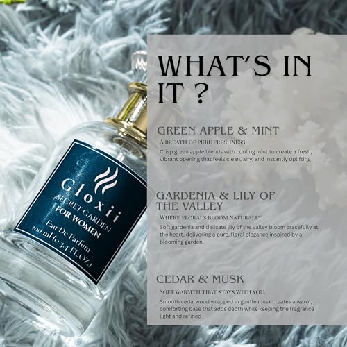 Image of Secret Garden Eau De Parfum for Women | Fresh Floral Luxury Perfume 100 ml | Refreshing long lasting scent