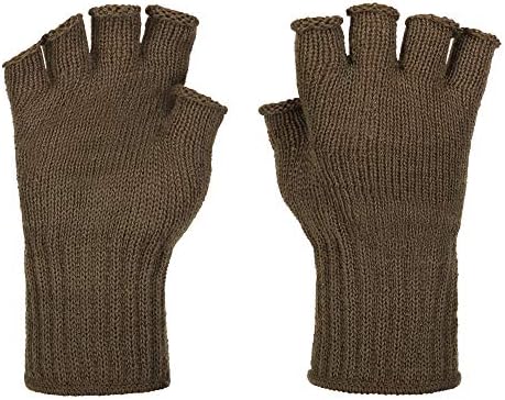 GI Wool Half-Finger Gloves – Best fingerless wool