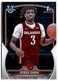 2023 Bowman University Chrome #77 Otega Oweh Oklahoma 1st Bowman Official NCAA Basketball Card in Raw (NM or Better) Condition