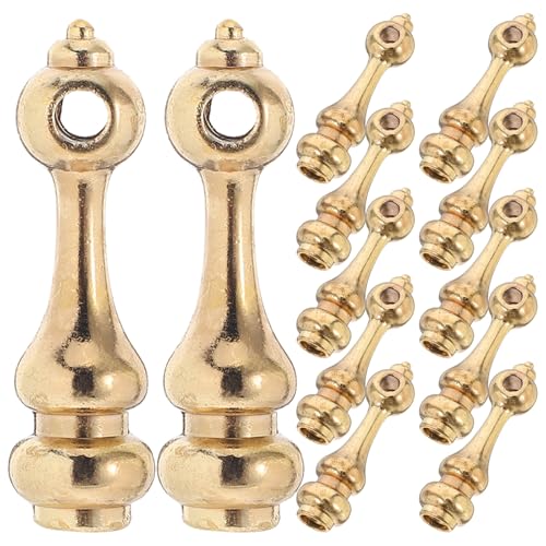 Alipis 12 st universella hörnkopplingar glasräcke stolpekopplingar möbelbeslag tillbehör skåp metall för matsal förvaring