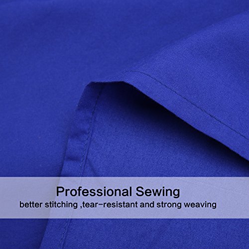 Image of Twin XL Sheets Set 4 Piece - Luxury 1800 Bedding Sheets & Pillowcases - 1 Flat Sheet,1 Fitted Sheet and 2 Pillow Cases - Extra Soft Cooling Bed Sheets - Deep Pocket up to 16 inch (Twin XL, Royal Blue)