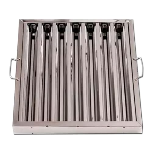 Filtro para Campana Extractora Industrial, inoxidable (49x49x5 cms) | Ya disponible en tu tienda friki favorita! En mundofriki.es!