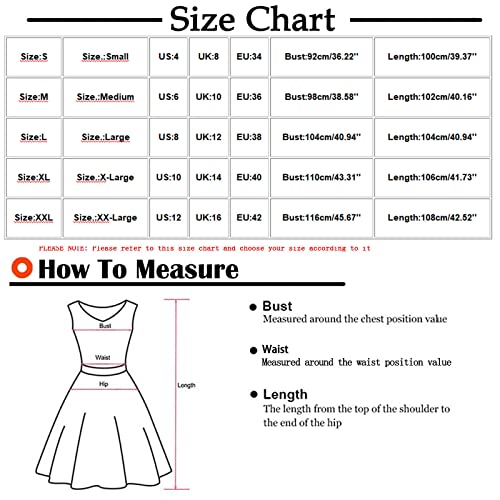 Generic Vestidos femininos com decote em V profundo para mulheres, sem mangas, sem mangas, midi para