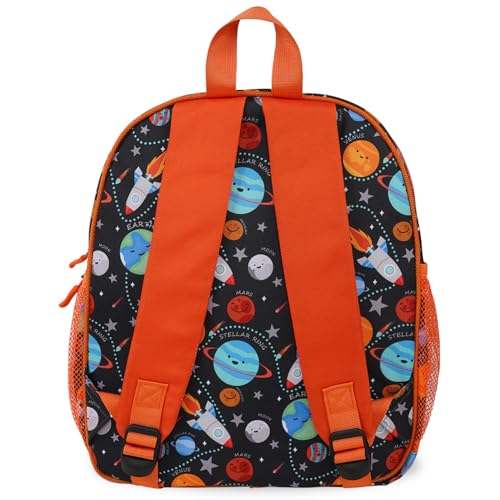 Image of Boys Girls Kids Backpack 3-6: Travel Bag for Preschool Kindergarten, Cute Planet Bookbag for Toddler