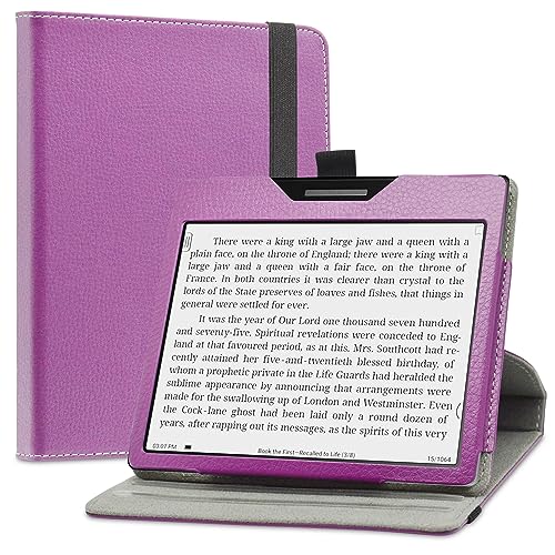 LiuShan Rotary Funda para BOOX Go Color 7 ePaper, Folio Soporte PU Cuero con Funda Caso para BOOX Go...