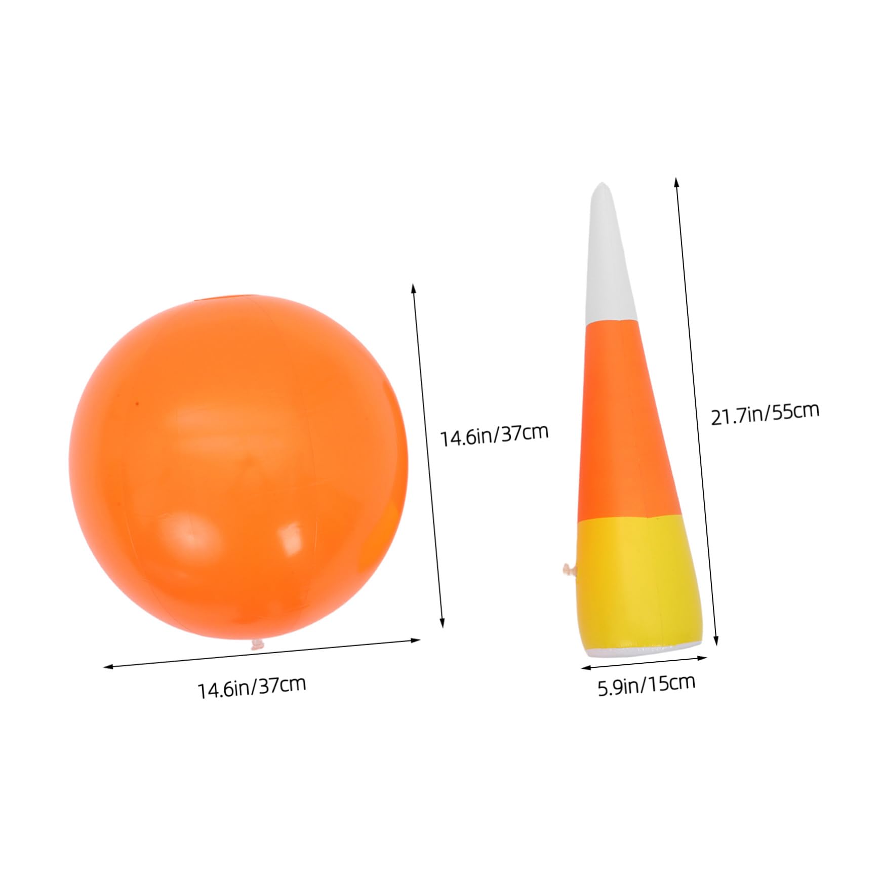 BESTonZON Bola de Bolos Inflable para Juego de Bolos para Jardín Interior para Fiestas de Cumpleaños y Navidad Desarrolla Habilidades Motoras