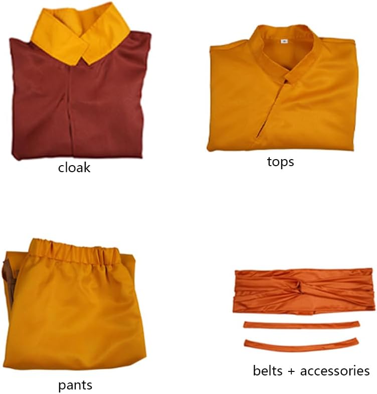 Men Costume Adult Yellow Uniform Party Halloween Full Set