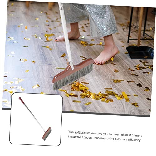 Anneome Zimmerbesen Mit Langem Griff Faltbarer Besen Zum Reinigen Im Innenbereich Weicher Besen Für Hartholzböden Küchenbesen Zum Staub Entfernen Campingbesen Zum Mitnehmen – Bild 5