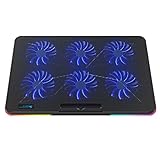  DieffematicZJ Support Ordinateur Portable Notebook Cooling Bracket Computer Radiator RGB Notebook Cooler Laptop Stand Cooling Radiator Laptop Accessories