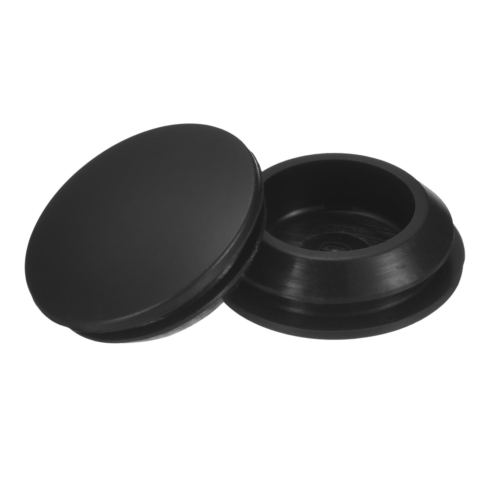 TA-VIGOR 8Pcs Silicone Snap in Locking Hole Plugs, Rubber Panel Seal Cover Flush Type Panel Round for 20-22mm Hole