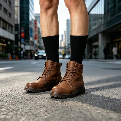 Image of WANDER Merino Wool Crew Socks 3 Pairs Lightweight Cushion Boot Sock | Breathable, Moisture-wicking, Temperature Control, Odor-control, Anti-blister, Light Hiking Running, Everyday