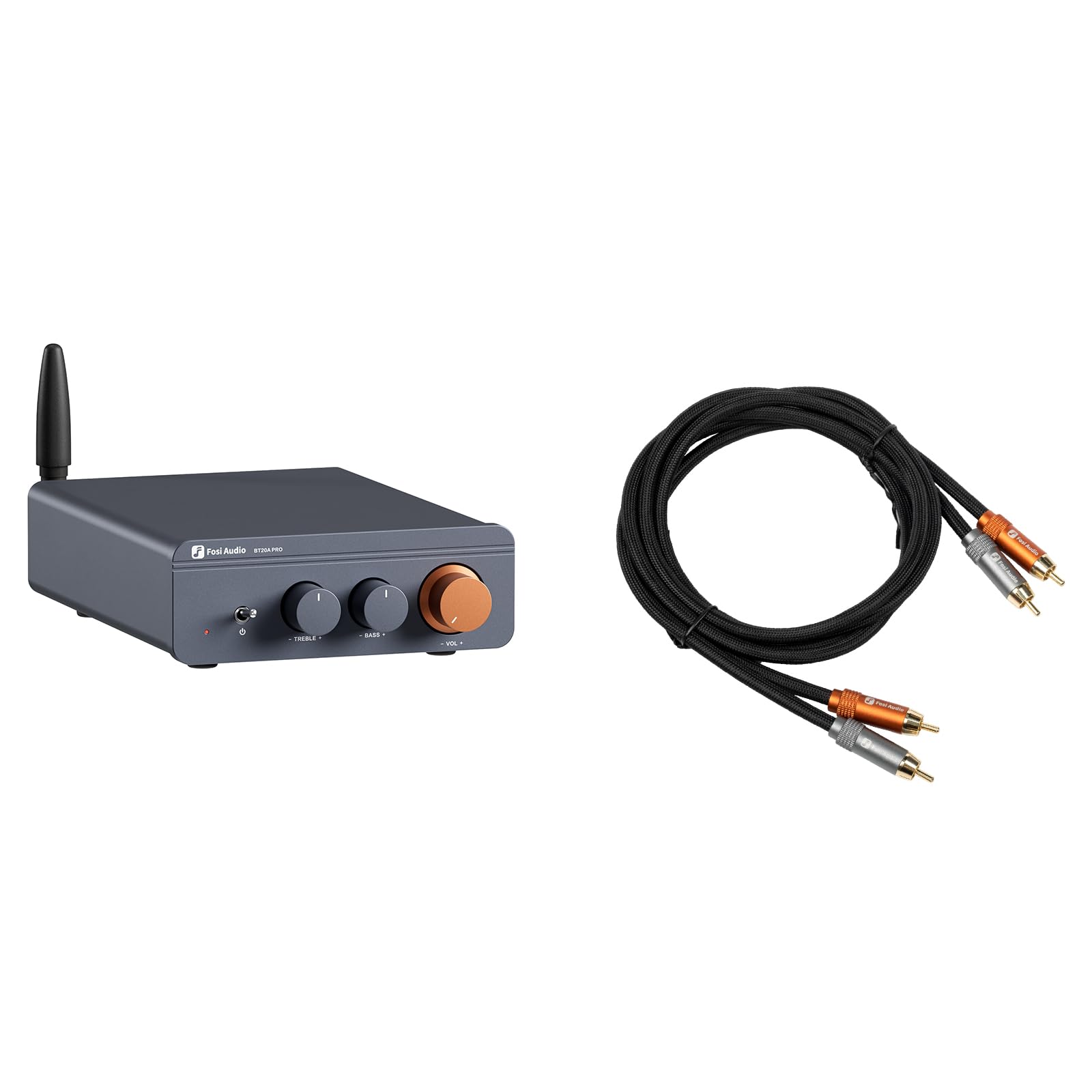 Amazon.com: Fosi Audio BT20A Pro Bluetooth 5.0 Amplifier, 300W x2
