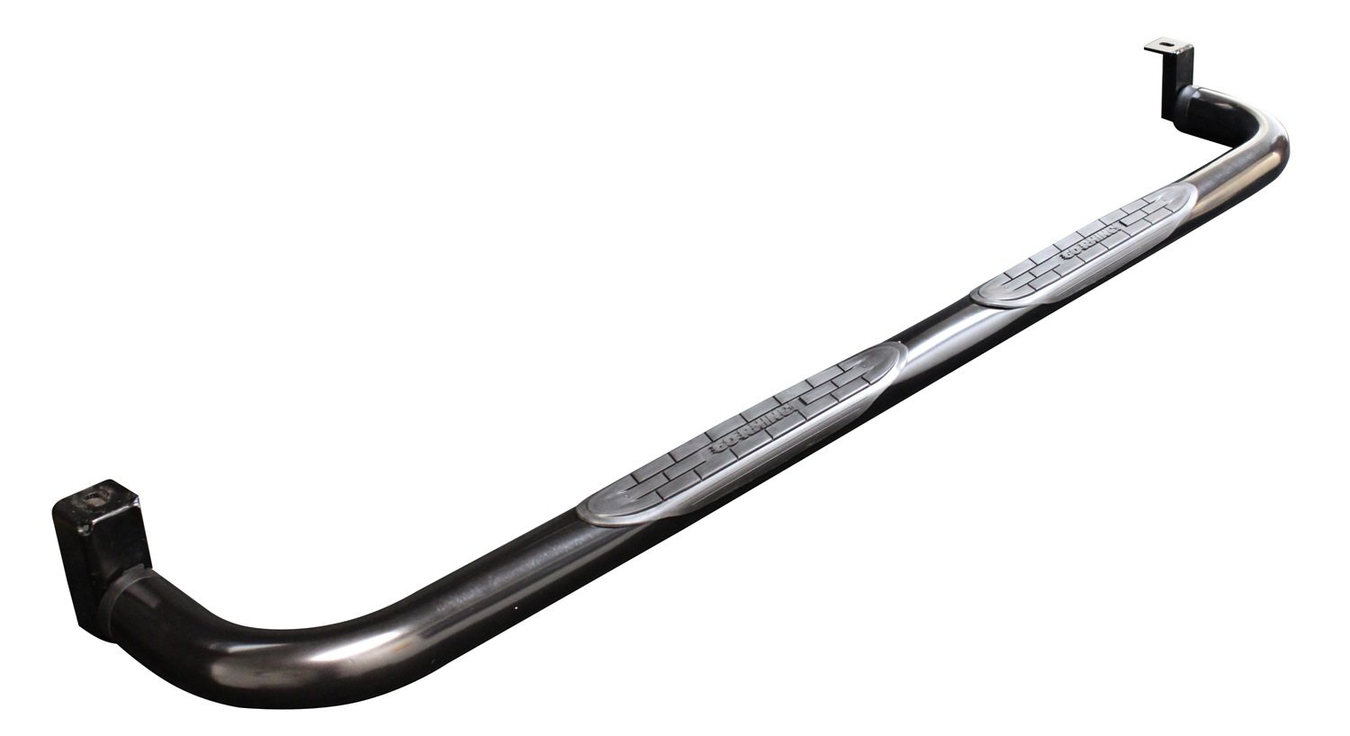 Go Rhino 4000 Series SideSteps - Cab Length | Mild Steel, Black | 4047B | Fits 2004-2013 Chevrolet/GMC Silverado/Sierra 1500 Crew Cab; 01-14 Chevrolet/GMC Silverado/Sierra 2500HD/3500/3500HD Crew Cab