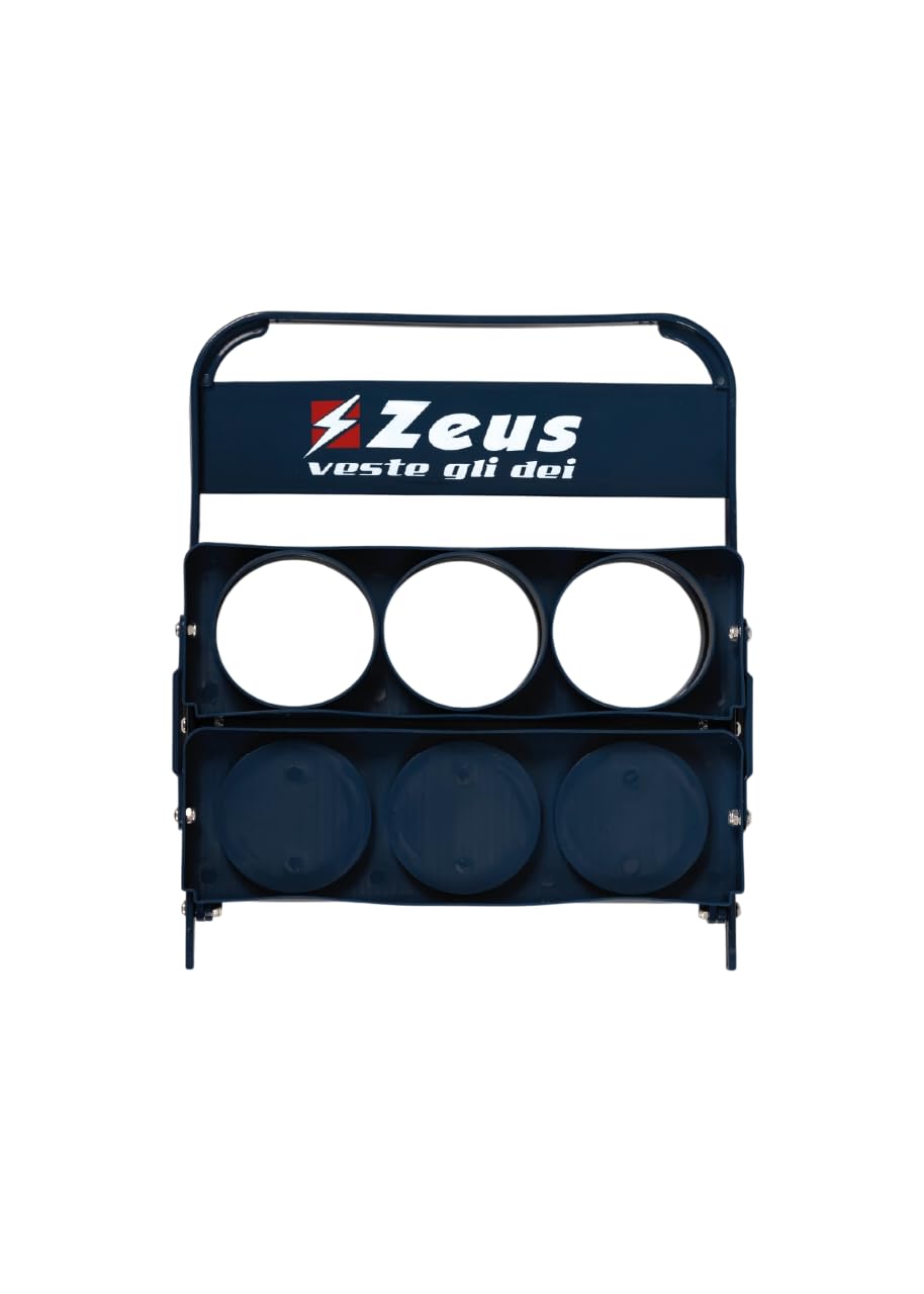Etoile Kit Cestello con 6 Borracce per Zeus Sport Calcio Calcetto Relax Fitness Palestra Ciclismo Training Allenamento Accessori Partita Gara Tempo Libero Equipment