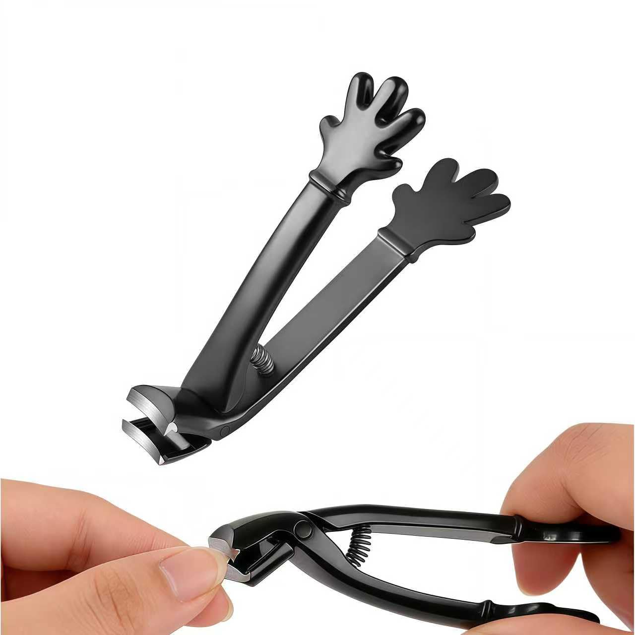 Toenail Clippers Ergonomic Fingernail Clipper Professional Nail Cutter for Seniors Thick Toenails