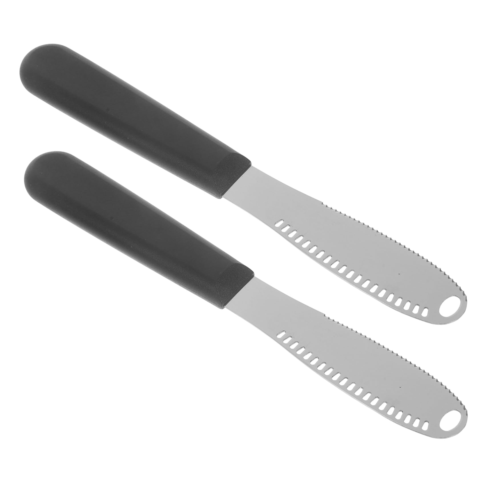 PRETYZOOM 2pcs Butter Slicers with Holes and Ergonomic Cheese Cutting Tools for Easy Spreading and Scraping for Salad Dressing and Parties