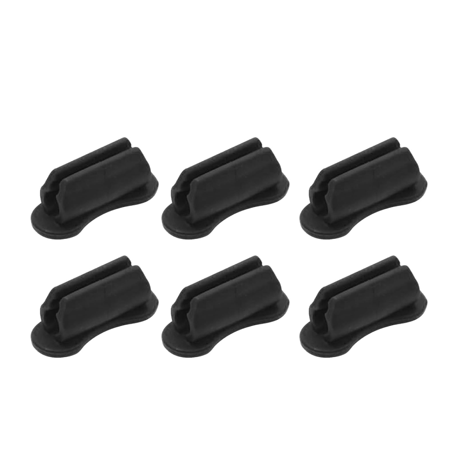 HDOYTXXM 6 Pack Pencil Holder Clip, Silicone Adhesive Pen, Flexible Pencil Marker Clip for Classroom Desk Desk Pen Organizers