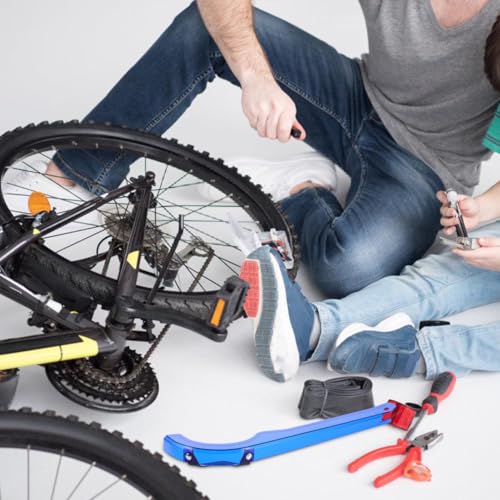 Mipcase Bike Chain Guard Cover: Plastic Oilproof Bicycle Chain Protector for 20 Inch Bicycle with 32 Teeth, Lightweight and Easy Installation (Blue)