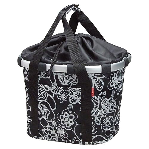 KlickFix Unisex Fahrrad-klappkorb Reisenthel Bikebasket Lenkerkorb, Fleur...