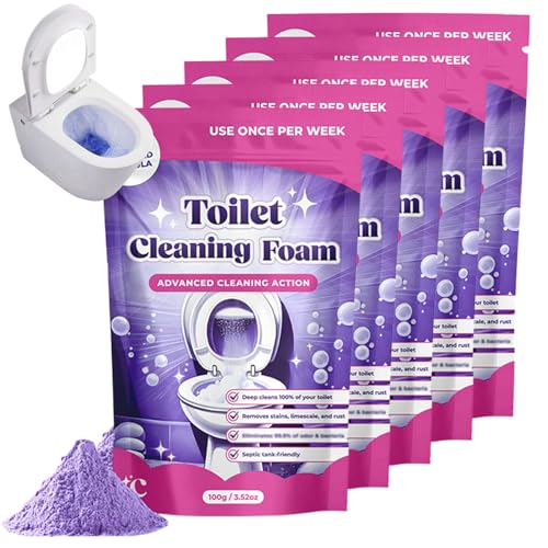 Mousse de nettoyage WC pour cuvette entartrée sans frotter