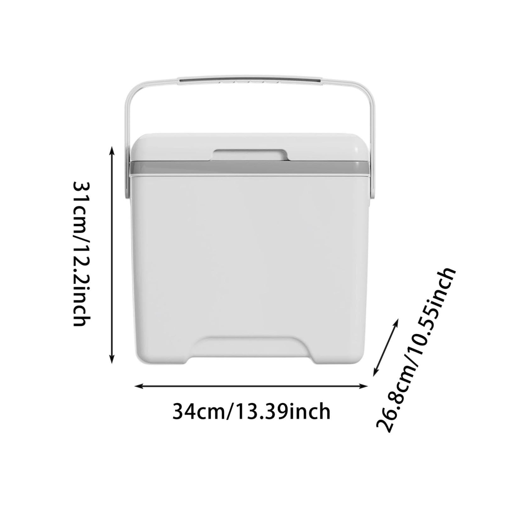 Kleine Kühlbox,Isolierbox Kühlung - Kühltasche für unterwegs - Outdoor Thermobox für Camping, Picknick & Garten